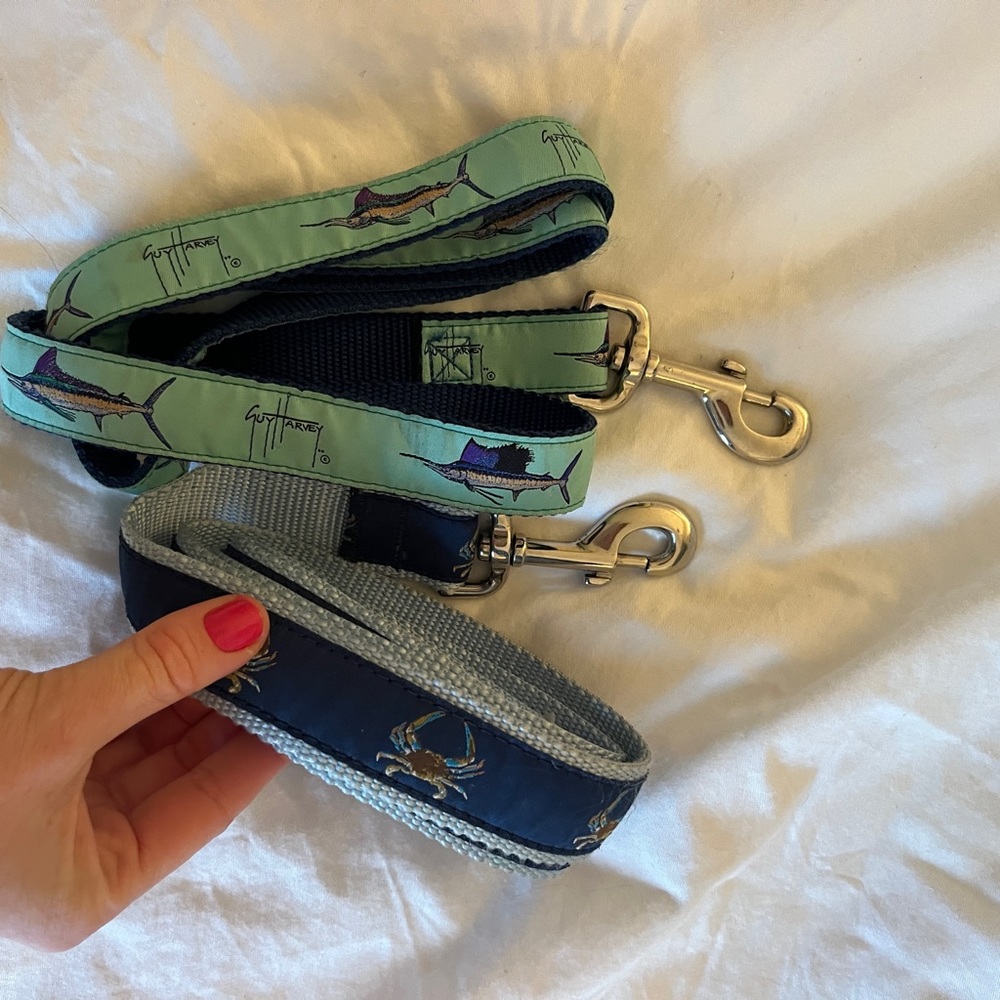 Nautical Dog Leash Bundle🦀 💕🐠